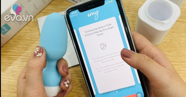 Emy Kegel Dụng cụ hỗ trợ tập cơ sàn chậu cho chị em được rất nhiều