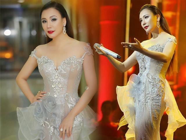 Hồ Quỳnh Hương diện váy xuyên thấu, khoe hình thể đẹp bất chấp thời gian