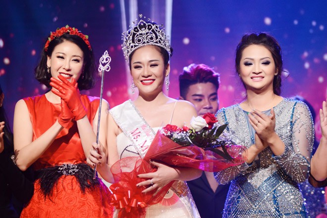 Nguyễn Quỳnh Mai đăng quang Hoa hậu Phụ nữ người Việt thế giới