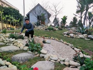 Sao Việt rộn ràng đón Tết, người khoe vườn, người khoe nhà ngập sắc hoa xuân