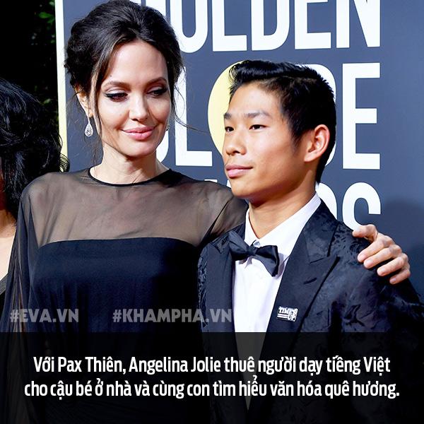 Cách nuôi dạy đặc biệt có 1-0-2 của Angelina Jolie với Pax Thiên đứa con  gốc Việt