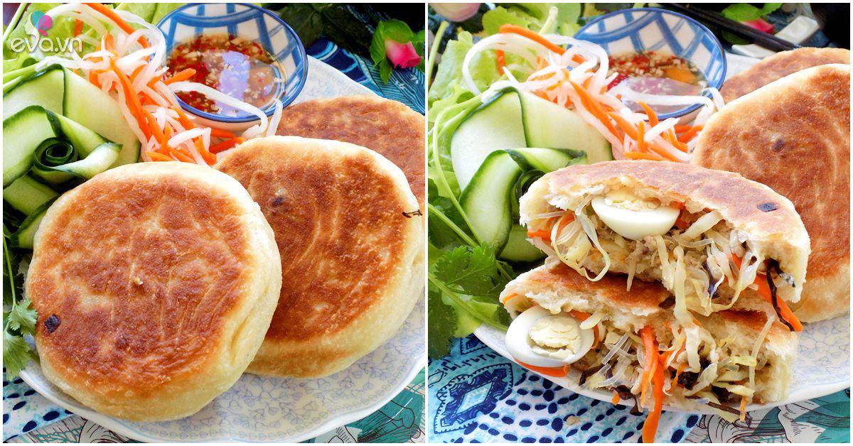 Bánh rán mặn kiểu mới, vỏ như bánh mì, nhân giống bánh bao tuyệt ngon ...
