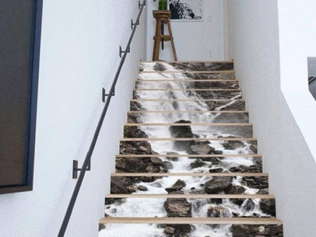 12 thiết kế cầu thang 3D khiến khách đến nhà không thể rời mắt vì quá độc và đẹp