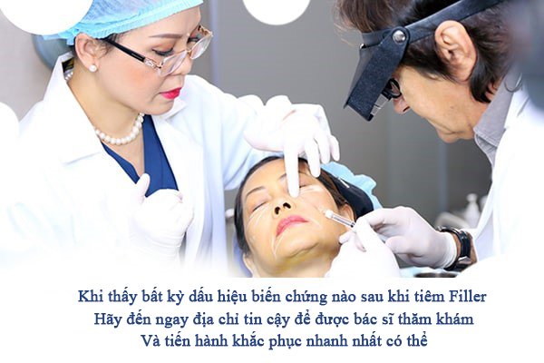 Bác sĩ tư vấn: Tiêm Filler bị lỗi hay gặp biến chứng thì nên làm thế nào?