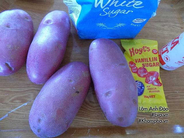Đơn giản, lạ miệng với cách làm mứt khoai tây sợi dễ không tưởng