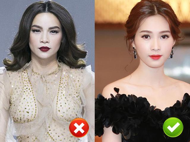 Đừng học theo sao Việt 5 kiểu trang điểm này nếu không muốn mất điểm ngày đầu năm