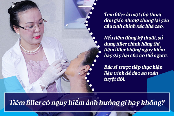 Filler là gì, tiêm Filler có an toàn hay gặp nguy hiểm gì không?