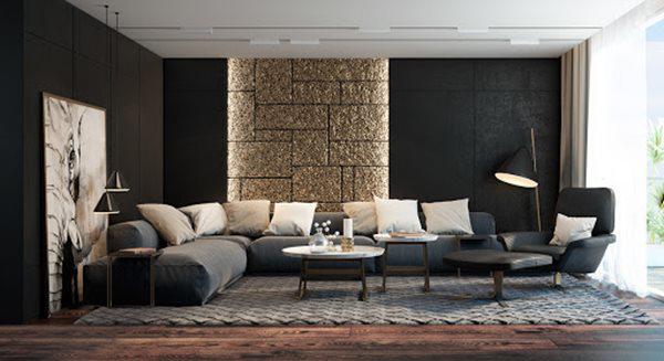 Những mẫu nội thất phòng khách đẹp có thiết kế vạn người mê - 8