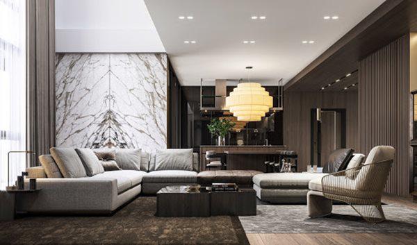 Những mẫu nội thất phòng khách đẹp có thiết kế vạn người mê - 9