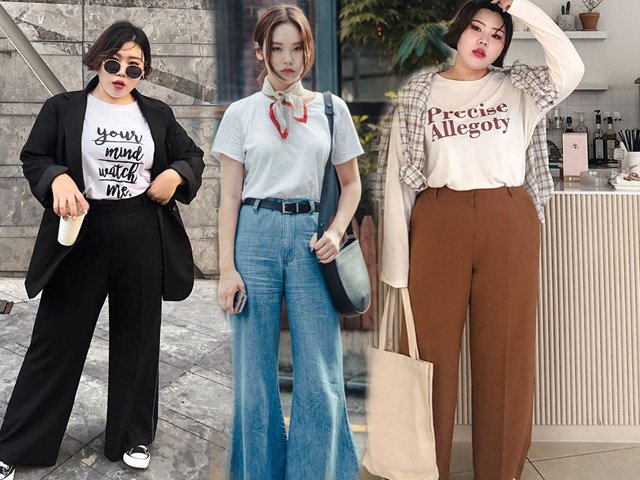 Quần dài sẽ chẳng giúp nàng giấu đi đôi chân to nếu không chọn đúng kiểu dáng phù hợp