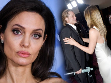 Brad Pitt tươi rói tái hợp vợ cũ Jennifer Aniston, Angelina ghen tức ra mặt
