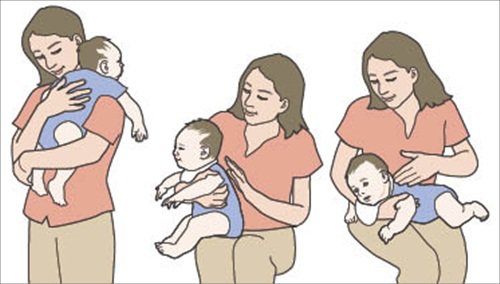 Mách mẹ 3 cách vỗ ợ hơi cho trẻ sơ sinh sau khi bú - 4