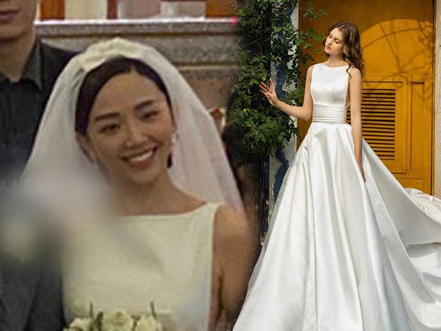 Tóc Tiên giấu nhẹm đám cưới, fans vẫn tìm được váy cưới sang chảnh của cô dâu?