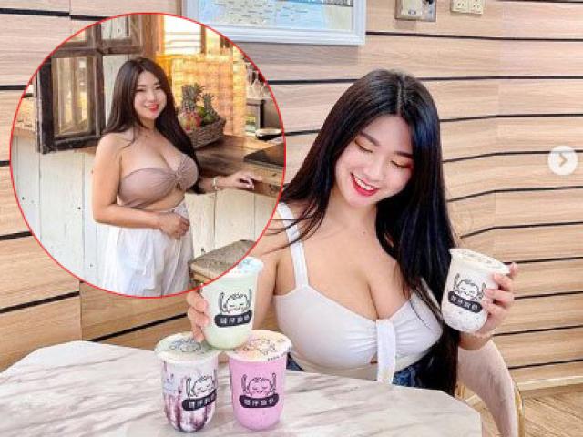 Không mặc nội y chụp ảnh khoe đồ ăn, cô gái lồ lộ vòng 1 đồ sộ đến khó tin