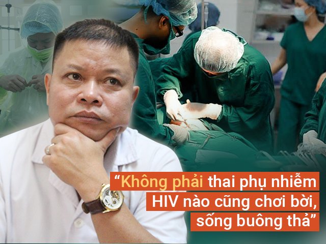Bác sĩ mặc áo mưa, đeo 3 lớp găng tay mổ đón con cho những thai phụ đặc biệt