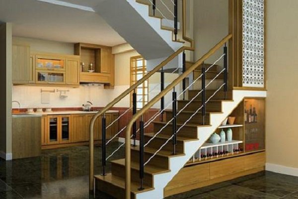 Các mẫu cầu thang nhà ống 5m tối giản mà hiện đại cho ngôi nhà của bạn - 10