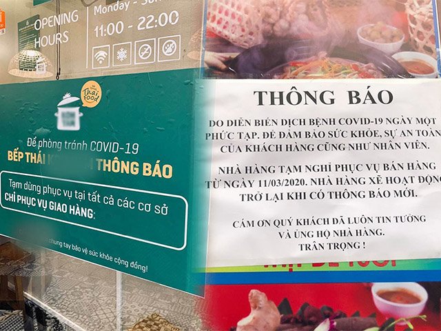 Nhiều ngành nghề bị ảnh hưởng nặng nề, hàng quán đóng cửa vì dịch COVID-19