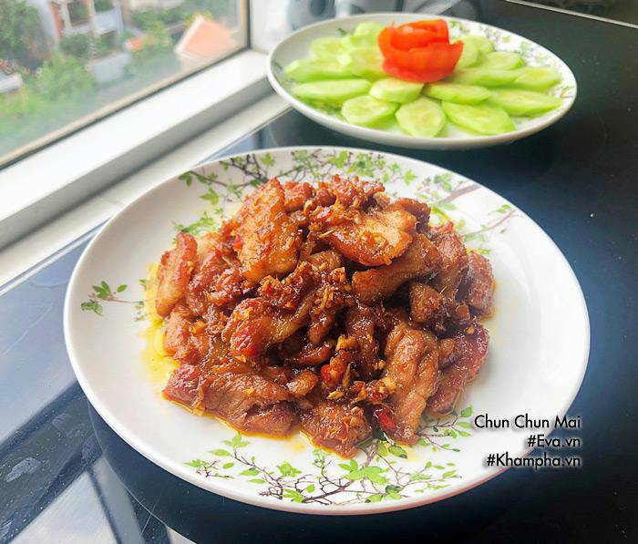 vo nau 6 mon man dam da, chong con an khong kip nghi vi qua troi com - 5