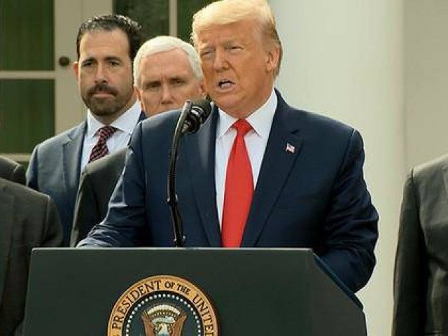Tổng thống Trump tuyên bố tình trạng khẩn cấp toàn quốc