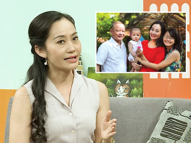 For a husband like an oval, actor Hanh Thuy is proud: her husband is good and boring