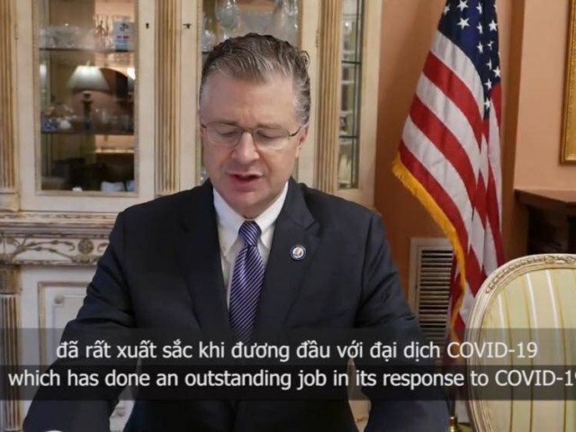 Đại sứ Mỹ ngợi ca Chính phủ Việt Nam rất xuất sắc khi đương đầu với Covid-19