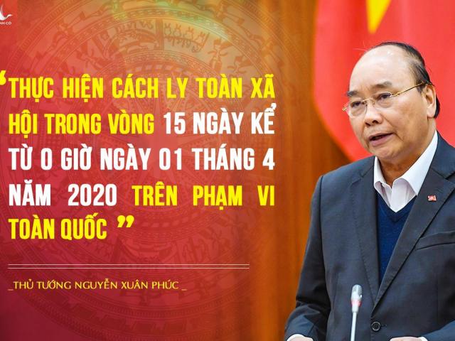 Cách ly toàn xã hội chống dịch COVID-19: Những quy định người dân cần tuân thủ từ ngày 1/4