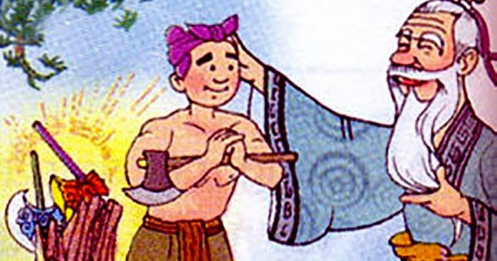 Truyện cổ tích: Câu chuyện amp;#34;Ba lưỡi rìuamp;#34; - 4