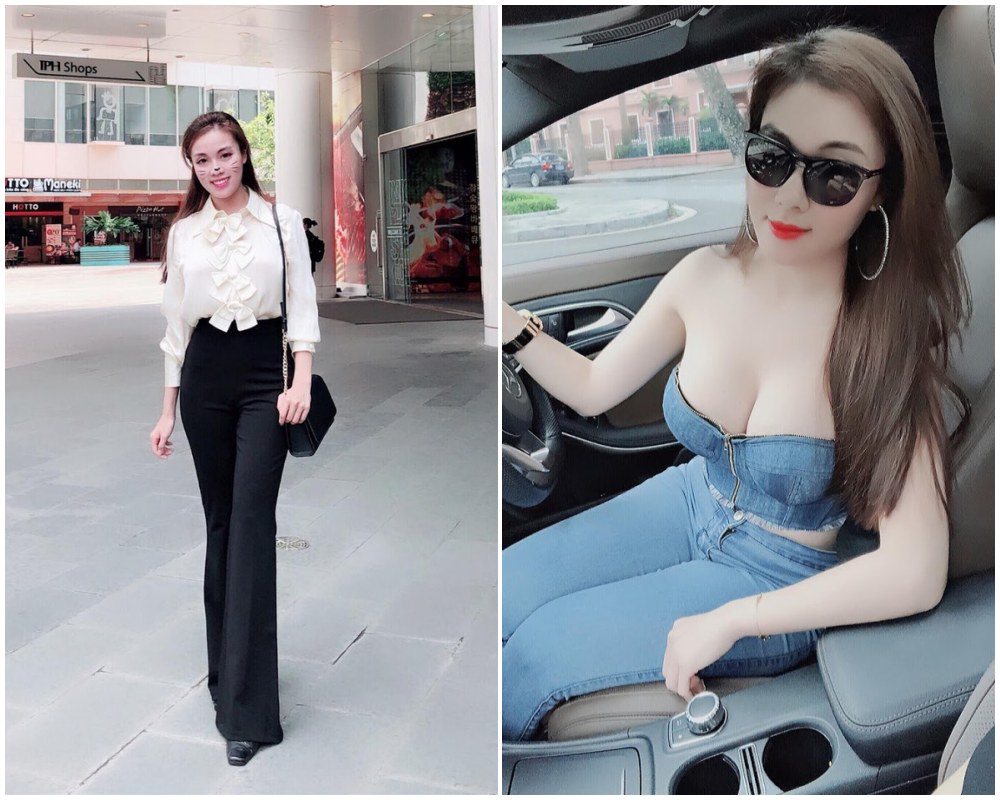Hậu Ly Hon Hết Tự Tin ăn Diện Au Ha My Giờ Mặc Gợi Cảm Cũng Che Tren Chắn Dưới