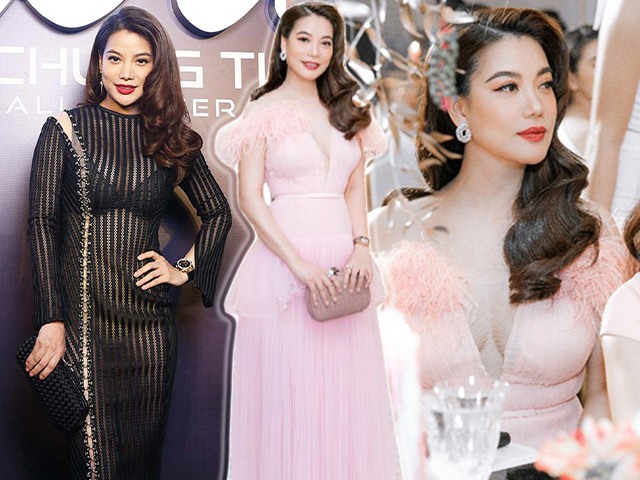 Style chặt chém đôi lúc lận đận, tình cũ Kim Lý U50 đổi váy công chúa đẹp như nữ thần
