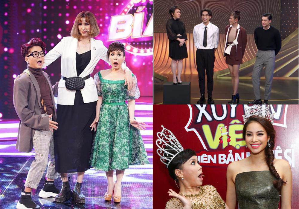 Vietnamese stars drowned and # 34;  Height: small number of Viet Huong, standing next to amp;  # 3. 4;  giant amp;  # 3. 4;  - 6