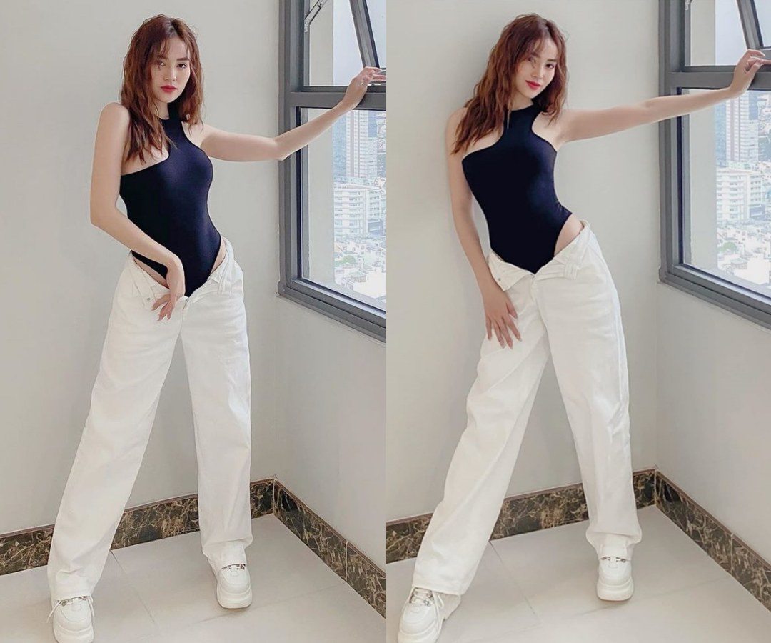 Mỹ nhân Việt và cuộc đua khoe eo thon, bụng nổi múi cùng amp;#34;quần trễ nảiamp;#34; không hồi kết - 8