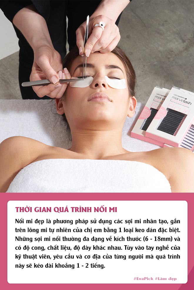 Muốn nối mi đẹp và lâu rụng để ăn Tết ngon lành, nàng nhất định phải biết 6 điều sau