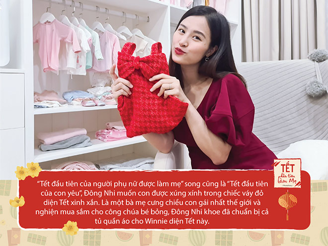 Tết đầu tiên làm mẹ ‘lạ lẫm’ nhưng chứa cả biển trời yêu thương của Đông Nhi - 2