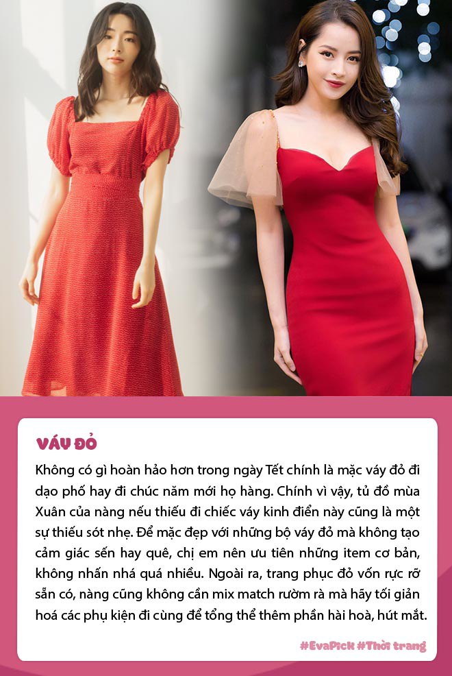 Váy nhung đỏ đô cổ tàu chiết eo nhẹ xoè dài váy nhung đỏ cúc bọc diện tết  2022  Shopee Việt Nam