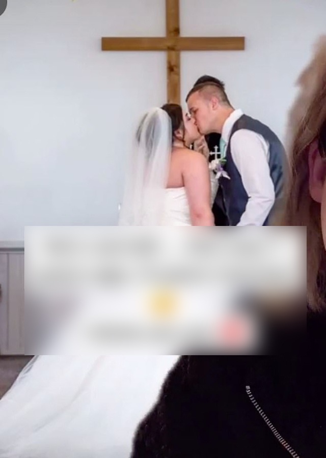 Potret pernikahan Jade dan suaminya (TikTok)