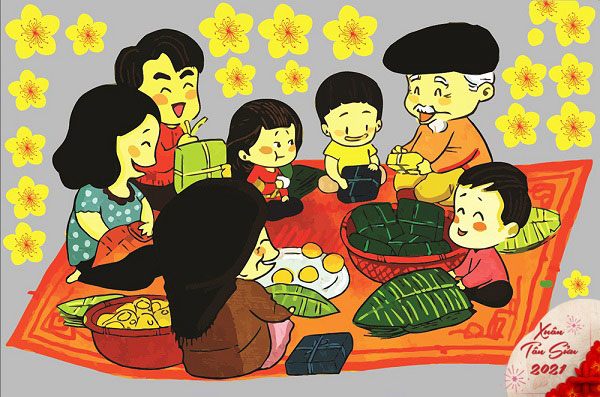 Sự Tích Bánh Chưng: Sự tích bánh chưng được coi là một trong những câu chuyện phổ biến nhất của người Việt Nam. Xem hình ảnh này và khám phá câu chuyện đằng sau món bánh chưng đặc trưng của lễ Tết, sẽ giúp bạn hiểu thêm về lịch sử và truyền thống của đất nước Việt Nam.