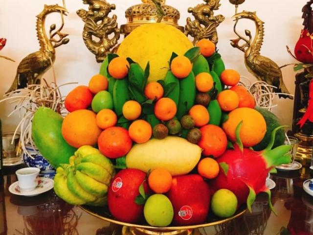 Cách chọn trái cây thờ ngày Tết và những kiêng kỵ khi bày mâm ngũ quả