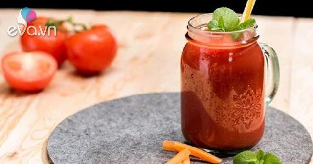 Cách làm sinh tố cà chua đơn giản mà ngon bổ dưỡng cho cả gia đình
