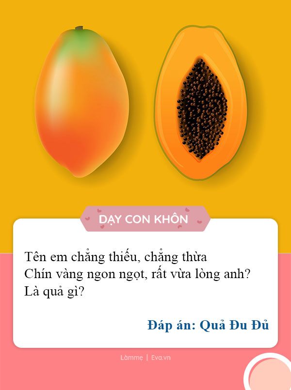 Top 10 câu đố vui các loại quả cho trẻ mầm non vận động tư duy, phát triển  trí não