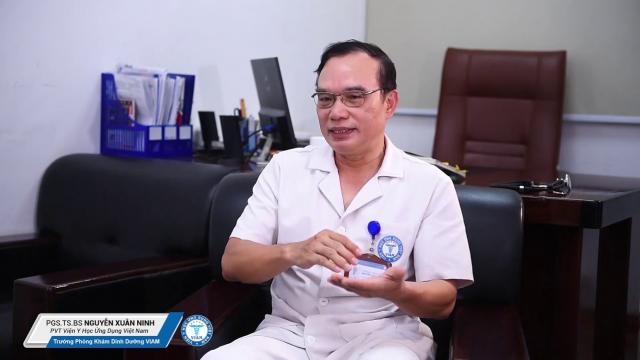 PGS.TS.Nguyễn Xuân Ninh - Phó viện trưởng Viện Y học ứng dụng Việt Nam