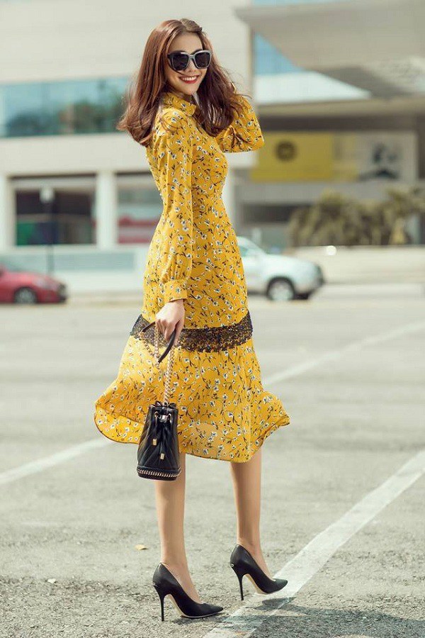 Hội mỹ nhân U40 xứ Hàn đều yêu thích một kiểu váy, chẳng cầu kỳ mà lại đẹp thanh lịch - 13