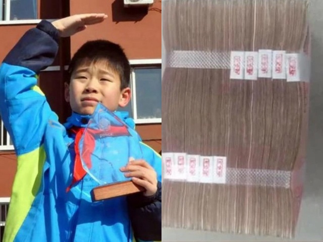 Cậu bé đem trả hơn 900 triệu nhặt được, chủ nhân số tiền tuyên bố: Tôi không thiếu tiền