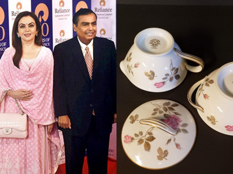 Vợ chồng tỷ phú giàu nhất châu Á khoe giàu: Đám cưới con gái 2.300 tỷ, ấm trà 4,6 tỷ