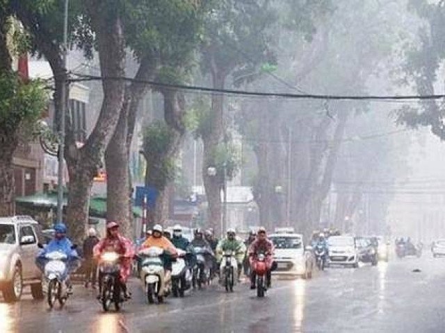 Miền Bắc sắp chuyển rét do không khí lạnh đang tràn xuống