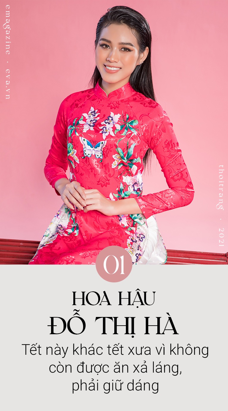 Gặp gỡ top 3 Hoa Hậu Việt Nam ngày đầu năm: Nhan sắc rực rỡ hơn hoa mùa Xuân - 4