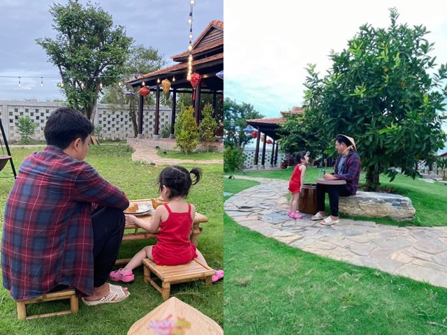 Sao Việt 24h: Nhã Phương đăng ảnh chồng cực tình bên ái nữ, thấy cơ ngơi nhà vườn như resort