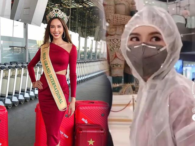 Miss Grand 2021 Nguyễn Thúc Thuỳ Tiên về nước, thời trang lúc đi hết mình lúc về hết hồn