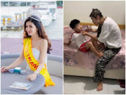 Diện mạo đen gầy hiện tại của Hoa hậu đông con nhất Việt Nam