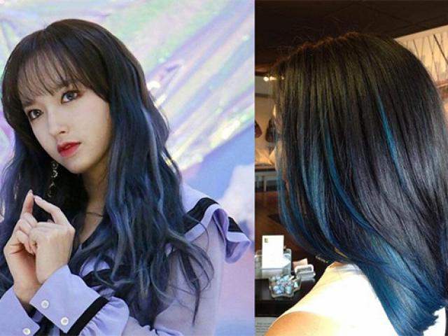 Tóc xanh đen khói: Màu tóc đẹp tôn da nổi bật hot nhất hiện nay