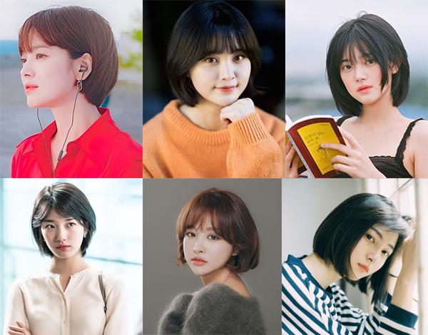 Top 50 kiểu tóc mái thưa Hàn Quốc đẹp nhất năm 2018  Tóc giả LUXY